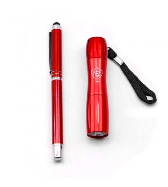 jogo Caneta Roller Pen Touchscreen Com Lanterna - Vitória jogo Caneta Roller Pen Touchscreen Com Lanterna - Vitória